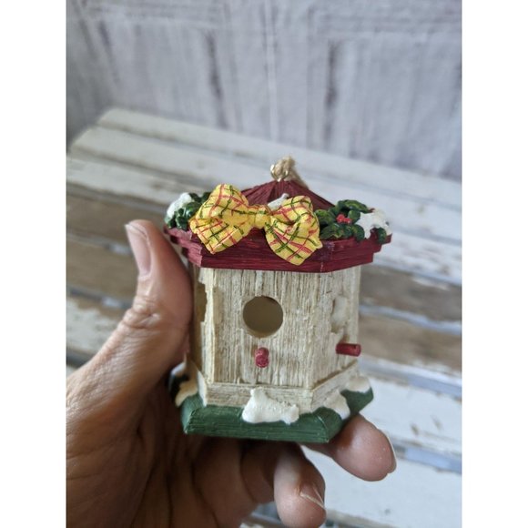 Dept 56 birdhouse ornament Xmas holiday tree - Picture 5 of 8